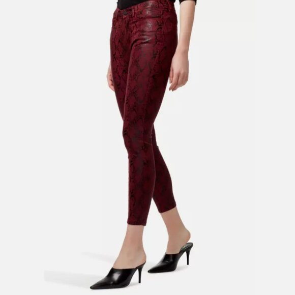 Sanctuary Denim Snake Print Skinny Jeans in Cobra Garnet 🥀 Sz 27/4 - Picture 3 of 4